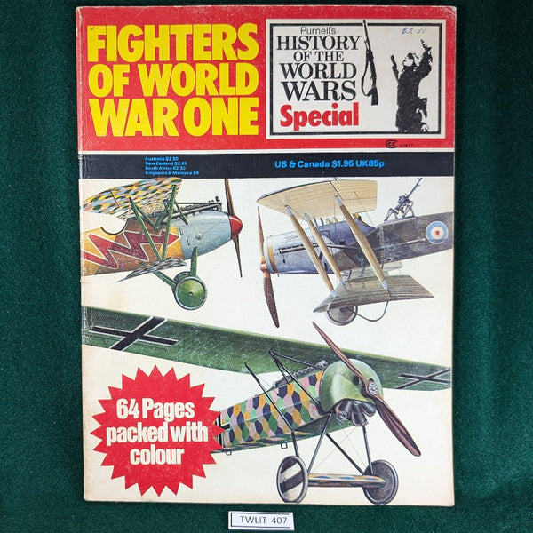 Fighters of World War One- Purnell's History of the World Wars Special - Softcover - Acceptable