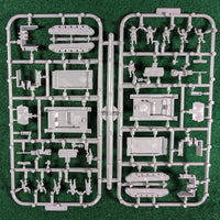 Soviet SU-76 Self Propelled Guns - 12mm or 1/144 one sprue 2 tanks - Victrix