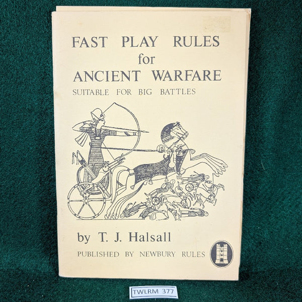 Fast Play Rules for Ancient Warfare - Newbury Rules - Softcover