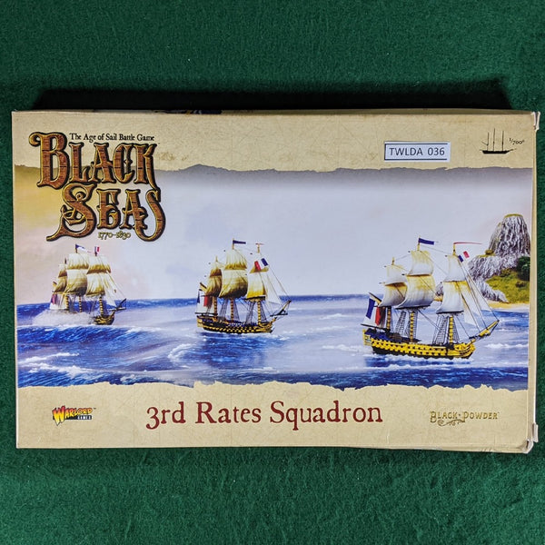 3rd Rates Squadron - Black Seas - Warlord Games