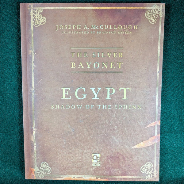 Egypt - Shadow of the Sphink - The Silver Bayonet Supplement - Joseph A McCullough