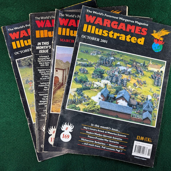 Wargames Illustrated Magazine Back Issues