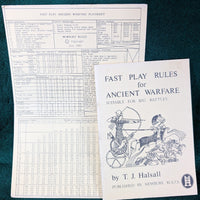 Fast Play Rules for Ancient Warfare - Newbury Rules - Softcover