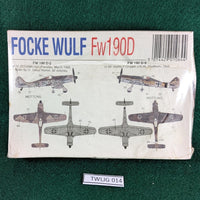 Focke-Wulf Fw 190D kit - 1/72 - Airfix 01064 - sealed box
