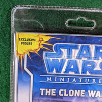 Showdown At Teth Palace - Star Wars Miniatures - Clone Wars - tear in packaging