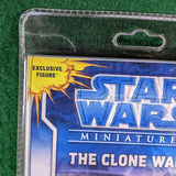 Showdown At Teth Palace - Star Wars Miniatures - Clone Wars - tear in packaging