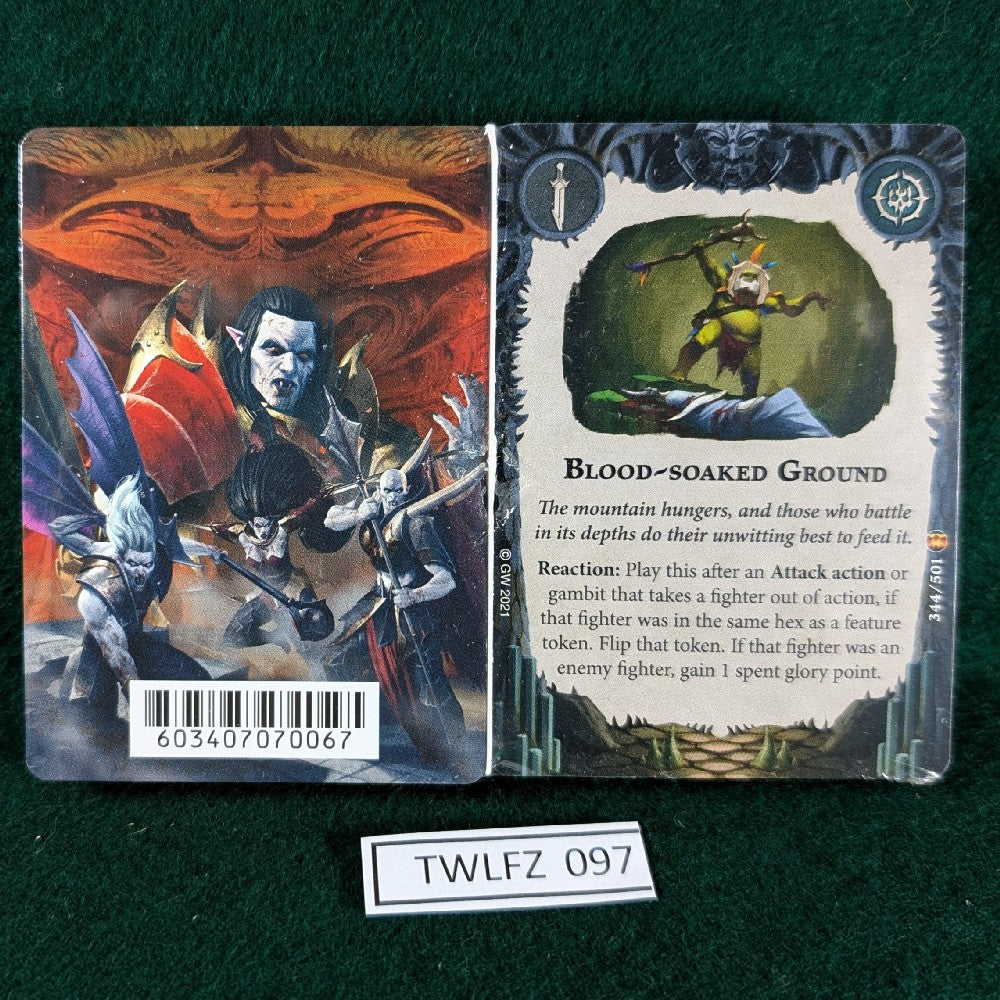 Warhammer Underworlds: Direchasm – Silent Menace Mazzo Universale (ENG) - Espansione Carte