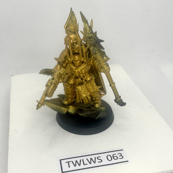 Chaos Sorceror Lord in Terminator Armour - Warhammer 40K - assembled, undercoated