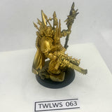 Chaos Sorceror Lord in Terminator Armour - Warhammer 40K - assembled, undercoated