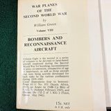 Warplanes of the Second World War - Vol Eight - Bombers and Reconnaisance Aircraft - William Green - hardcover (Copy)