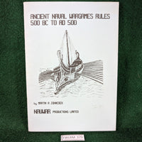 Ancient Naval Wargames Rules - 500BC to 500AD - Martin A Johncock - Navwar