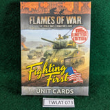 Fighting First Unit Cards - FW243U - Flames of War 4th edition