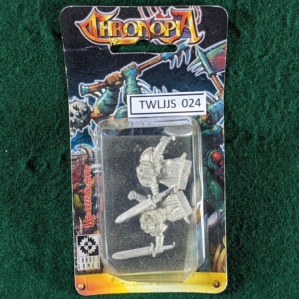Chronopia Dwarf Horned Ones Legion - 2 metal miniatures - Heartbreaker/Target Games