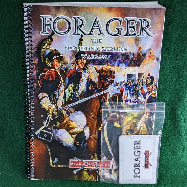 Forager - Napoleonic Skirmish Wargame Rules - Stand To Games - inc cards