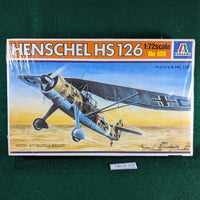 Henschel HS126 kit - 1/72 - Italeri 109 - Sealed box