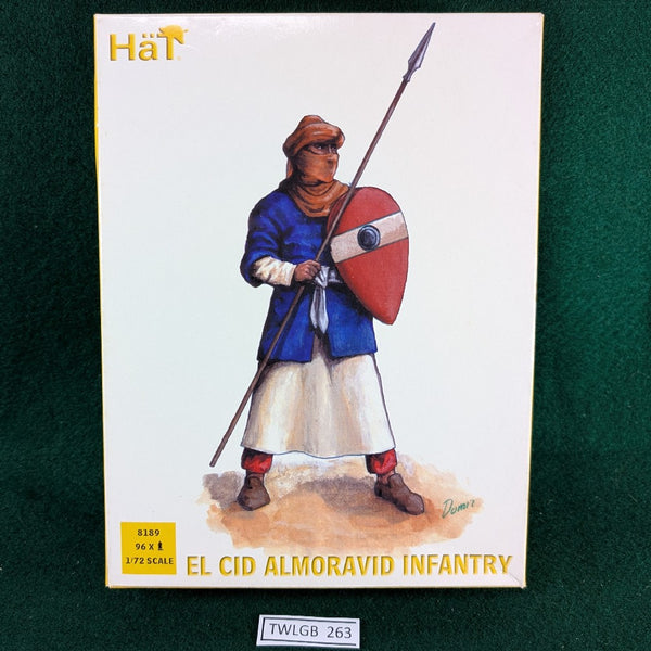 El Cid Almoravid Infantry - Medieval - 1/72 - HaT 8189