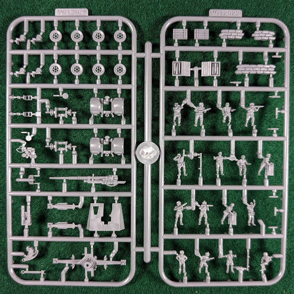 German 88mm Gun and SdKfz 7 - 12mm or 1/144 - one gun + one vehicle - Victrix