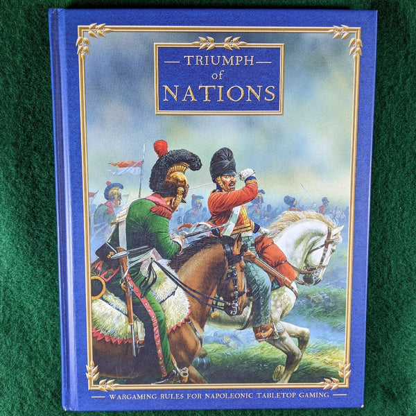 Triumph of Nations - Field of Glory Napoleonic Hardback - 1st edition