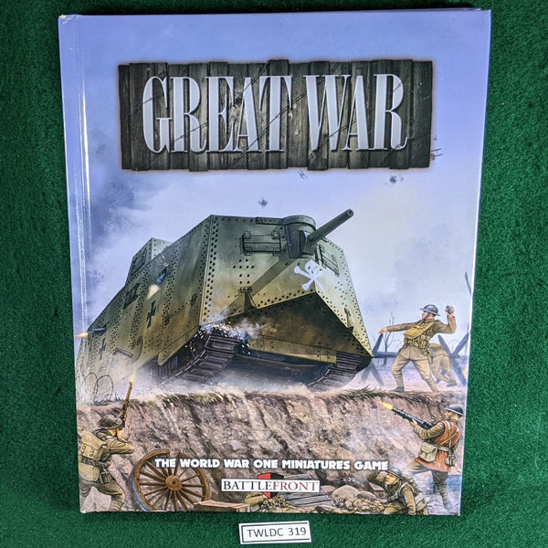 Great War - WWI Miniatures Game Rulebook - hardcover