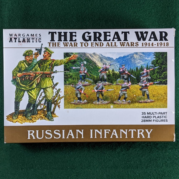 WWI Russian Infantry - 35 figures - Wargames Atlantic