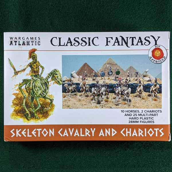 Skeleton Cavalry and Chariots - Wargames Atlantic