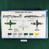Focke Wulf FW 190D-9 kit - 1/72 - Italeri 128 - NO DECALS