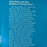 Warships and Sea Battles of World War I - Ure Smith's History of the World Wars - hardcover