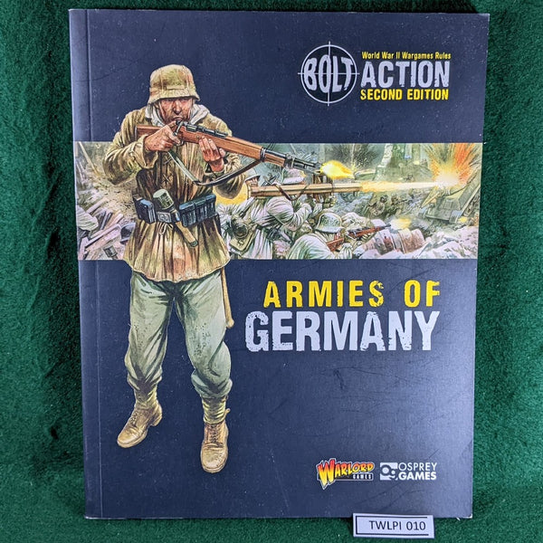 Armies of Germany 2nd edition - Bolt Action Supplement book - Warlord Games