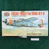 Focke-Wulf Fw 190A-8/F-8 kit - 1/72 - Airfix 02063-7 - damaged decal sheet