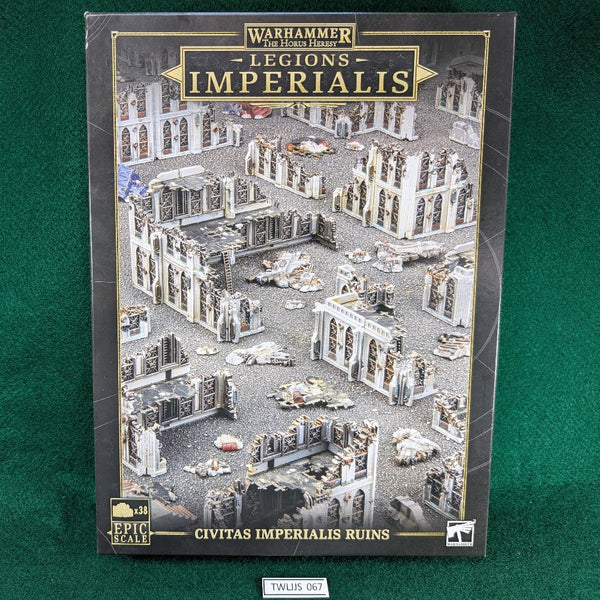 Civitas Imperialis Ruins - Legions Imperialis - Games Workshop - New in Open Box