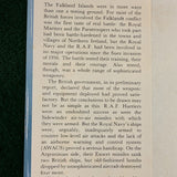 Weapons of the Falklands Conflict - Bryan Perrett - Blandford hardcover