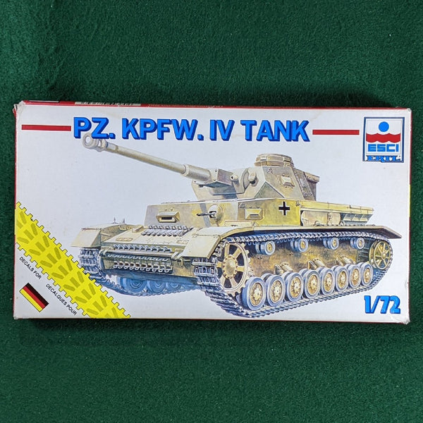 Pz Kpfw IV German tank kit - 20mm 1/72 - Esci