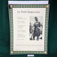 Le Petit Empereur - Fast Play Napoleonic Rules - Chipco