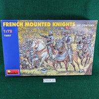 French Mounted Knights - XV Century - 1/72 - MiniArt 72007 - 20 figures