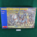 French Mounted Knights - XV Century - 1/72 - MiniArt 72007 - 20 figures