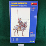 French Mounted Knights - XV Century - 1/72 - MiniArt 72007 - 20 figures