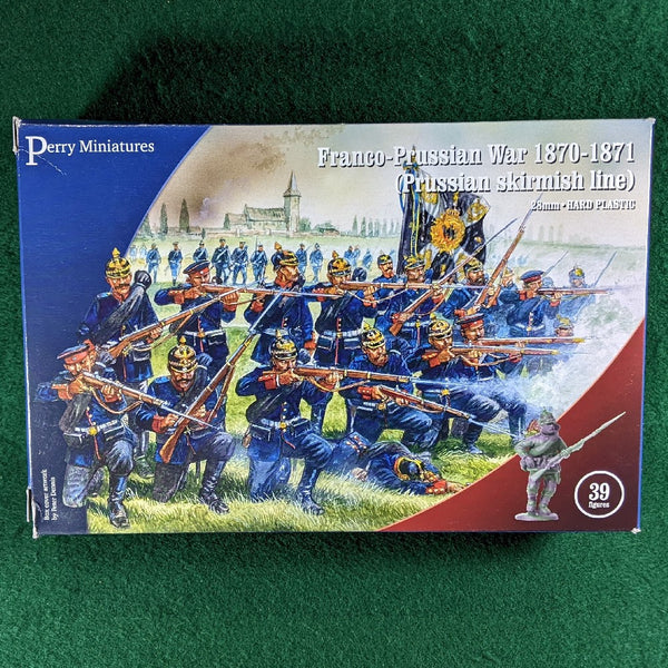 Franco-Prussian War Prussian Infantry Skirmishing - 39 figs - Perry Miniatures