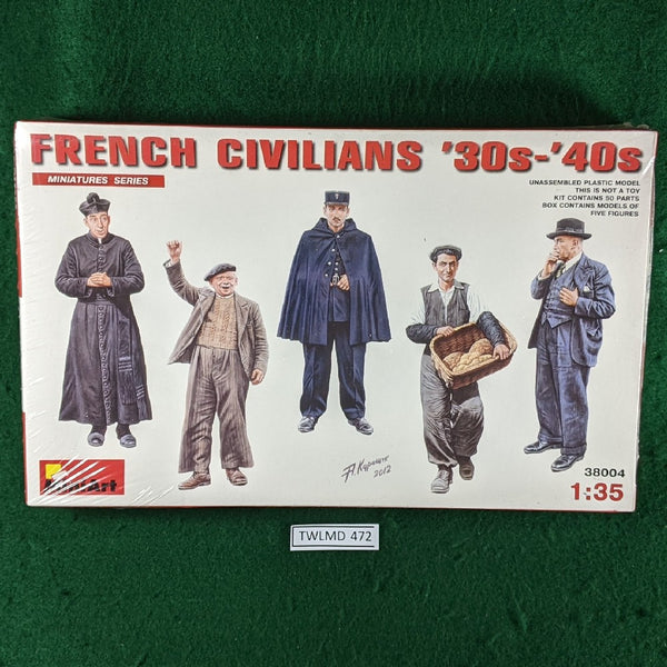 French Civilians '30s-'40s kit - 1/35 - MiniArt 38004