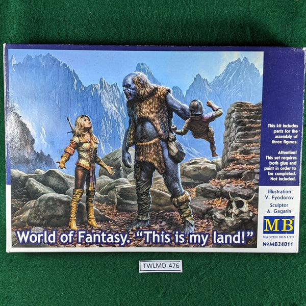World of Fantasy 'This Is My Land!' - 1/24 - Master Box MB24011