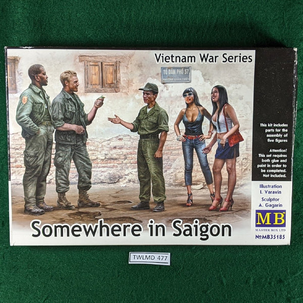 Somewhere In Saigon Vietnam- 1/35 - Master Box MB35185