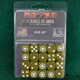 American Late War Dice Set - Flames of War US906 - 20 Dice