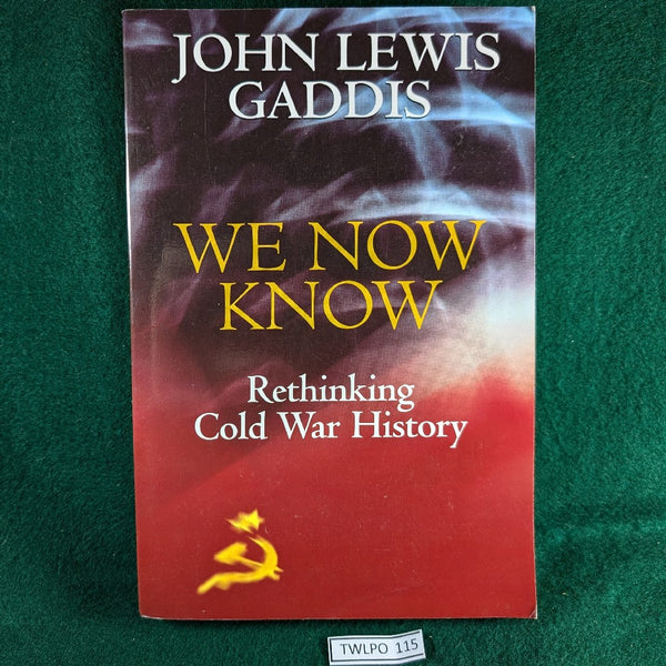 We Now Know - Rethinking Cold War History - John Lewis Gaddis - softcover