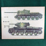 Soviet Panzers in Action - Armor Number 6 - Squadron/Signal Publications - Softcover
