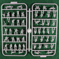 German Fallschirmjagers - 12mm or 1/144 - one sprue 49 figures - Victrix