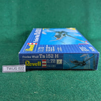 Focke Wulf Ta 152 H kit - 1/72 - Revell 04180 - Sealed box