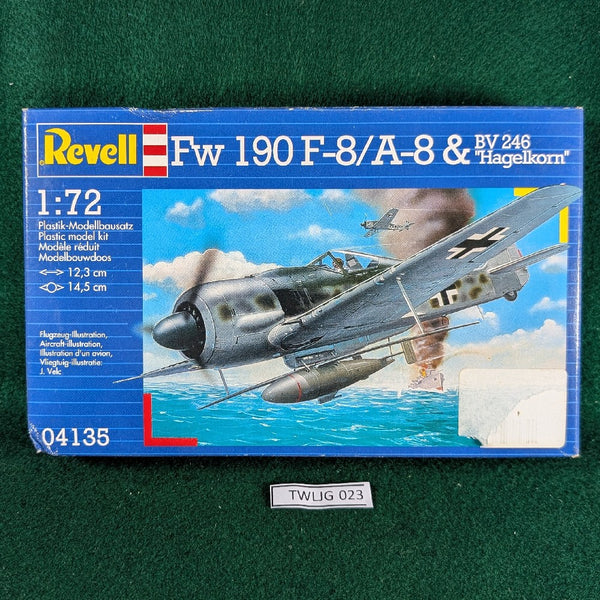 Focke Wulf FW 190F-8/A-8 & BV 246 Hagelkorn kit - 1/72 - Revell 04135 - Sealed box