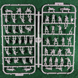 German Fallschirmjagers - 12mm or 1/144 - one sprue 49 figures - Victrix