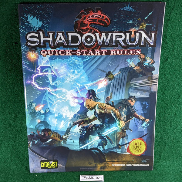Battletech/Shadowrun - Quick-Start Rules Flipbook - Free RPG Day 2013