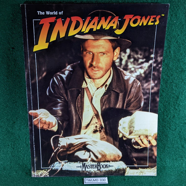 The World of Indiana Jones - D6 System or MasterBook RPG - West End Games 45001