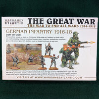 WWI Germans 1916-18 - 30 figures - Wargames Atlantic